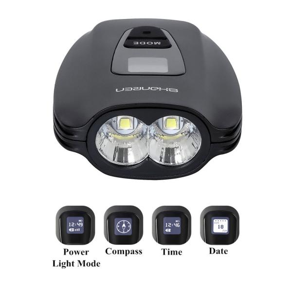 NinoLite B116 ]ԃCg 800[ 2400mah 5VA2 CREE XM-L2 LEDځAL@ELfBXvCɎcʃCWP[^[EԁEtERpX\