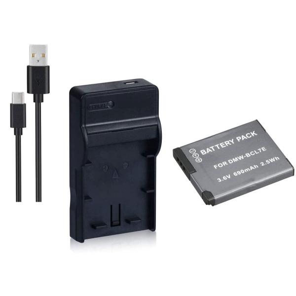 TKGx Zbgz DC144 USB^[d+ DMW-BCL7 Ή݊obe[̃Zbg