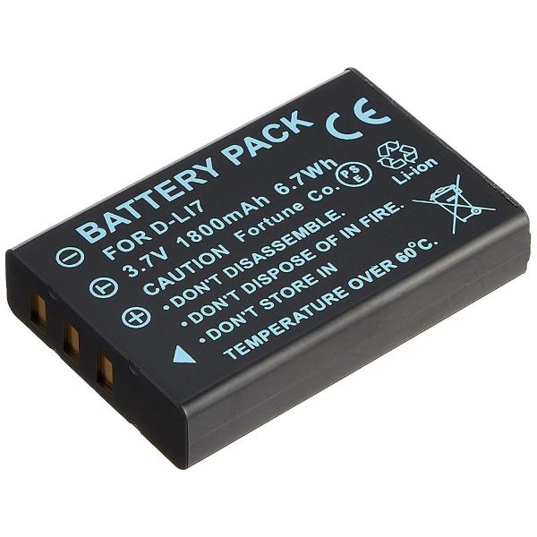 ペンタックス D-LI7 互換バッテリーOptio MX4/750Z等対応