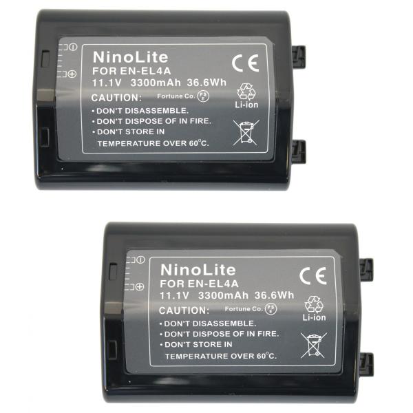 Nikon - Nikon EN-EL4a リチャージャブルバッテリー ニコン EN-EL4a EN-EL4 Li-ionリチャージャブル 互換 バッテリー