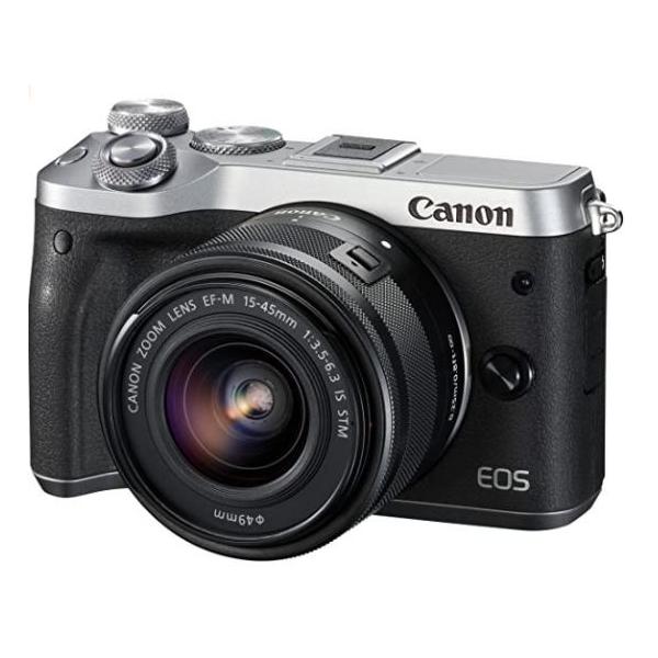 キヤノン Canon EOS M6 レンズキット ミラーレス一眼レフカメラ 中古 