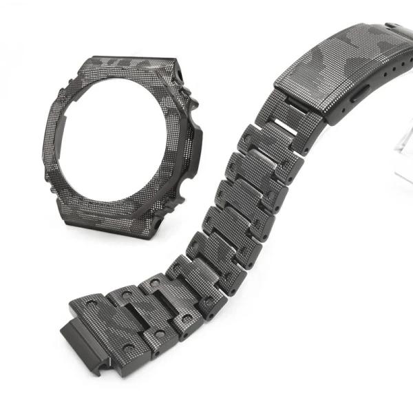 GMWB5000カスタム用 カモフラ 迷彩 ステンレス製 ベゼルベルト GMWB5000カスタム用 カモフラ 迷彩 ステンレス製 ベゼルベルト