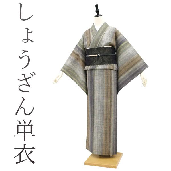 単の大島紬〜裄67