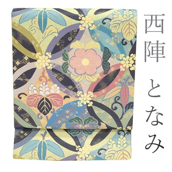 オフィシャル通販サイト となみ帯☆純金箔未仕立て袋帯