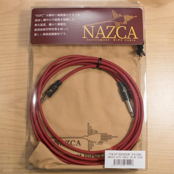 NAZCA HiFC CABLE Ukulele & Acoustic 3m SS ギター/ベースケーブル