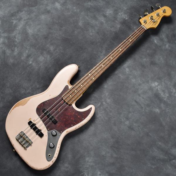 Fender/Flea Jazz Bass Rosewood Fingerboard/Roardworn Shell Pink
