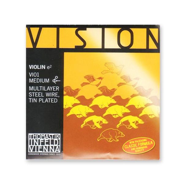 リーズナブルなことで人気のナイロン弦。輝かしく、はっきりとした音色で、多くのシンセティック弦と組み合わせることができる万能弦。（分数用もございます）※こちらの商品は「4/4サイズ用・Ｅ線」「ボール・ループ兼用」です。発売元：トマスティークマ...