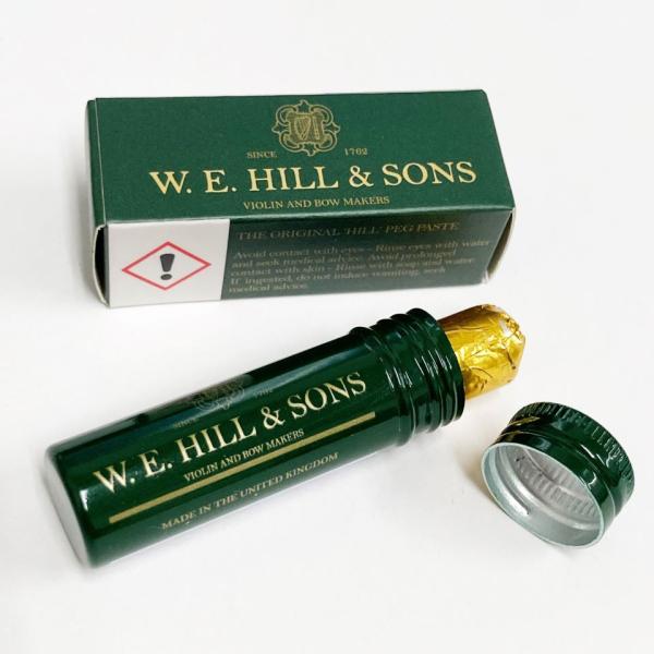 <div id="dtop">老舗Hill（ヒル）が手掛けるペグコンポジション。ペグの動きを潤滑にしたり、止まりやすくしてくれます。※多量に塗るとペグの状態を悪化させることもありますので、ペグとペグボックスの接触面にごく少量を塗...