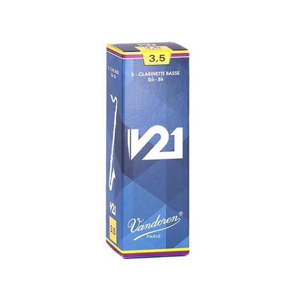 Vandoren バンドレン バスクラリネット リード V21 [硬さ：4番] : 宮地 