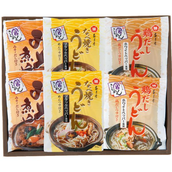 宮きしめんが日本で初めて技術開発した折りたたみ式乾麺は、麺の中に小麦粉のうまみがたっぷり含まれています。なめらかな舌ざわりとコシのある食感をお楽しみください。黒コショウがピリッと利いたなべ焼きうどんと、ホワイトペッパーが辛味アクセントとなっ...