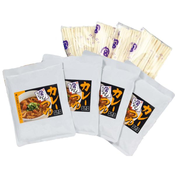 おだしが効いたやや辛みのあるカレーつゆのおいしさをそのままレトルトタイプにしてとじこめました。本格カレーと麺のうまみをお気軽にご家庭でお召し上がりいただけます。半生きしめん×4人前レトルトカレーつゆ×4人前・めん重量は一人前100gです。・...