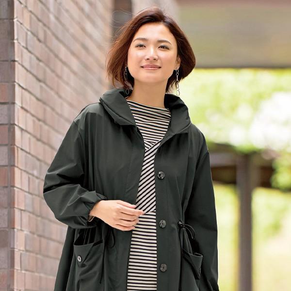 コート アウター レディース 秋 デザインモッズコート 40代 50代 60代 70代 ミセスファッション シニアファッション 婦人 服 京都通販 ミセスのファッション館 通販 Yahoo ショッピング