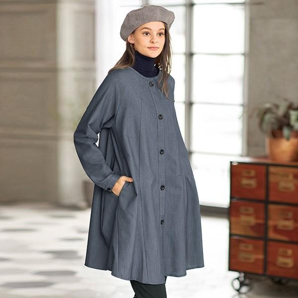 ジャケット ワンピース レディース 春 秋冬 ゆったりジャケットワンピース 40代 50代 60代 70代 ミセスファッション シニア ファッション 服 京都通販 ミセスのファッション館 通販 Yahoo ショッピング