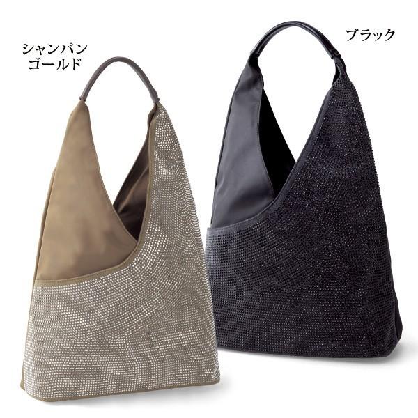 トート バッグ レディース 春 秋冬 トライアングル ビジュートート 50代 60代 70代 80代 ミセスファッション シニアファッション かばん 鞄 京都通販 ミセスのファッション館 通販 Yahoo ショッピング