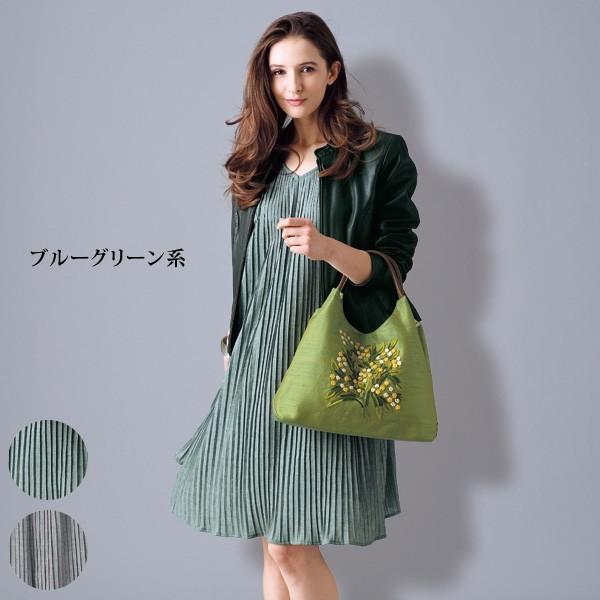 メーカー純正品 秋 服 冬 ワンピース レディース ミセスファッション プリーツ加工ジャカードドレス シニアファッション Gwz9b640 80代 70代 60代 50代 日本公式正規品 Www Rafaini Com Br