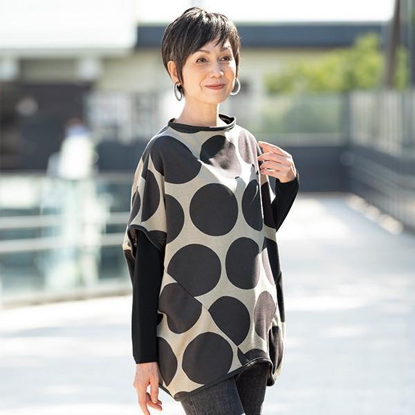 ベスト トップス レディース 春 ドット柄変型デザインベスト 50代 60代 70代 80代 ミセスファッション シニアファッション 婦人 服 京都通販 ミセスのファッション館 通販 Yahoo ショッピング