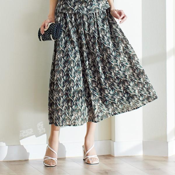 スカート ロング レディース おしゃれ 春夏 40代 50代 60代 70代 80代  