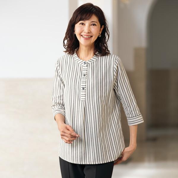 チュニック 大人可愛い おしゃれ 春夏 ミセス シニア ファッション 40