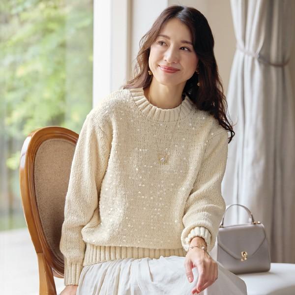 服/ファッション セーター レディース ニット セーター レディース おしゃれ 春 秋冬 ミセス シニア