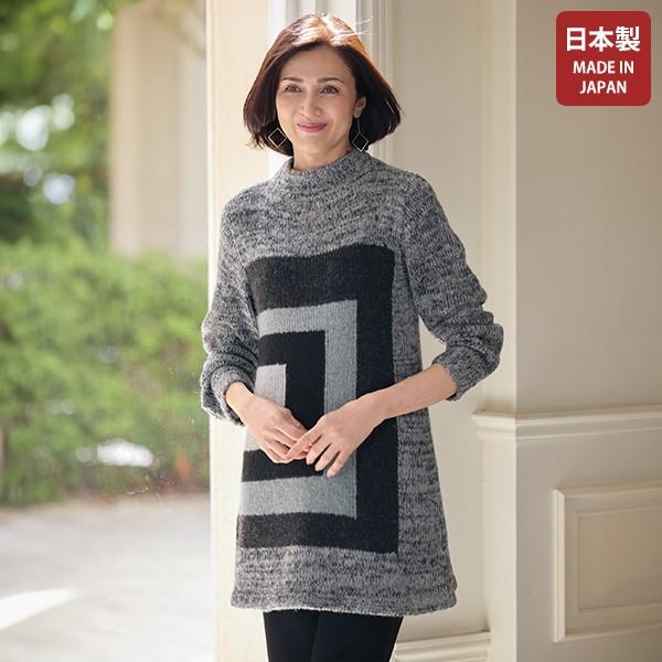 チュニック 大人可愛い おしゃれ ミセス シニア ファッション 50代 60