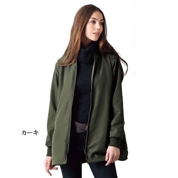 ブルゾン アウター レディース 裏ボアロングブルゾン 40代 50代 60代 70代 ミセスファッション シニアファッション 婦人服 京都通販 ミセスのファッション館 通販 Yahoo ショッピング