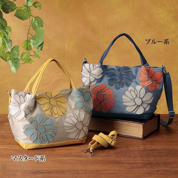 バッグ 鞄 レディース 花柄パッチワーク2wayバッグ 40代 50代 60代 70代 ミセスファッション シニアファッション 京都通販 ミセスのファッション館 通販 Yahoo ショッピング