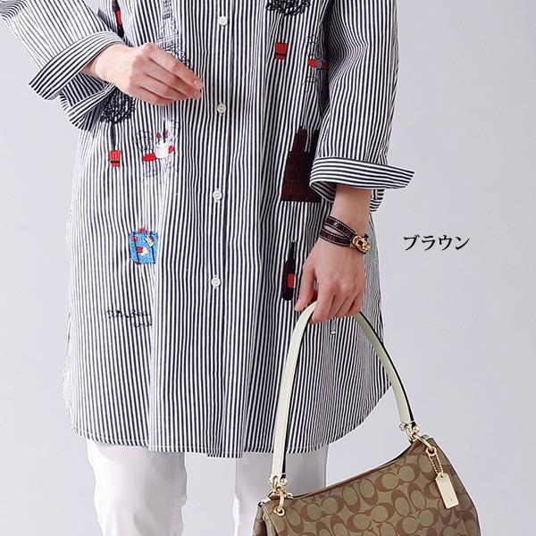 ブレスレット レディース クロコダイル革ダブルコイル2連ブレスレット 40代 50代 60代 70代 ミセスファッション シニアファッション 京都通販 ミセスのファッション館 通販 Yahoo ショッピング