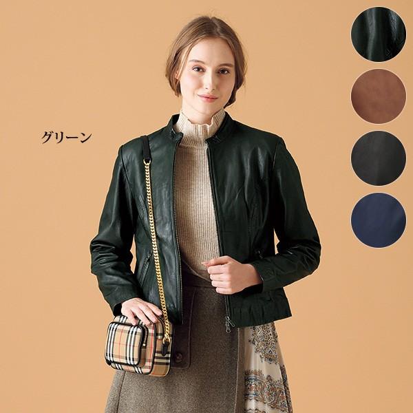 ブルゾン アウター レディース 秋 冬 アンティーク加工ラム革レディースブルゾン 40代 50代 60代 70代 ミセスファッション シニア ファッション 婦人 服 京都通販 ミセスのファッション館 通販 Yahoo ショッピング
