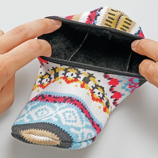 ソックス 靴下 レディース 秋 冬 あったか内側シャギー カバーソックス おまかせ5足組 40代 50代 60代 70代 ミセスファッション シニアファッション 京都通販 ミセスのファッション館 通販 Yahoo ショッピング