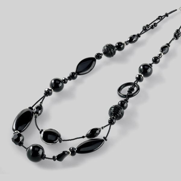 アクセサリー ネックレス レディース イタリア製ヴェネチアンガラスネックレス 40代 50代 60代 70代 ミセスファッション シニアファッション 京都通販 ミセスのファッション館 通販 Yahoo ショッピング