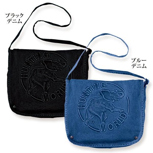 ショルダー バッグ レディース ハンティングワールド デニムショルダー Hunting World 40代 50代 60代 70代 ミセス シニア 鞄 京都通販 ミセスのファッション館 通販 Yahoo ショッピング