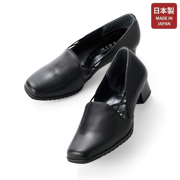 フォーマル シューズ レディース ナイン 4e国産牛革 多機能フォーマルシューズ 40代 50代 60代 70代 ミセスファッション シニアファッション 靴 京都通販 ミセスのファッション館 通販 Yahoo ショッピング