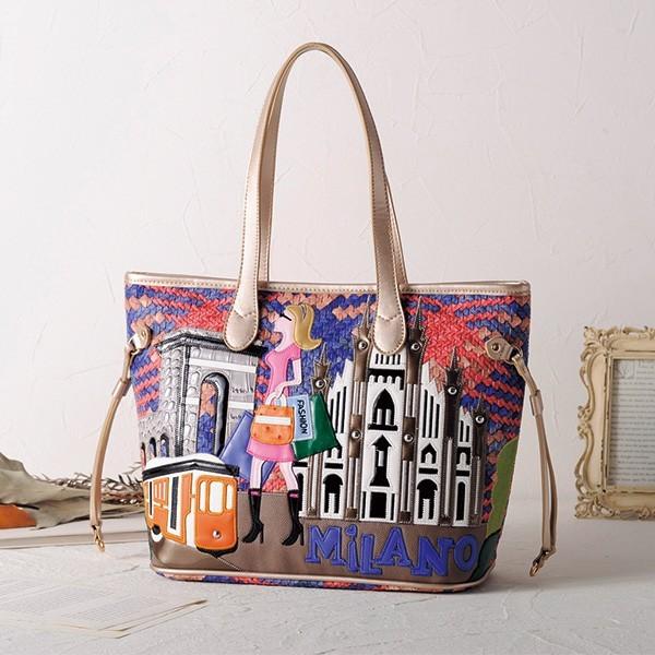 トート バッグ レディース ミラノレディ サイドストラップトートバッグ 40代 50代 60代 70代 ミセスファッション シニアファッション 鞄 京都通販 ミセスのファッション館 通販 Yahoo ショッピング