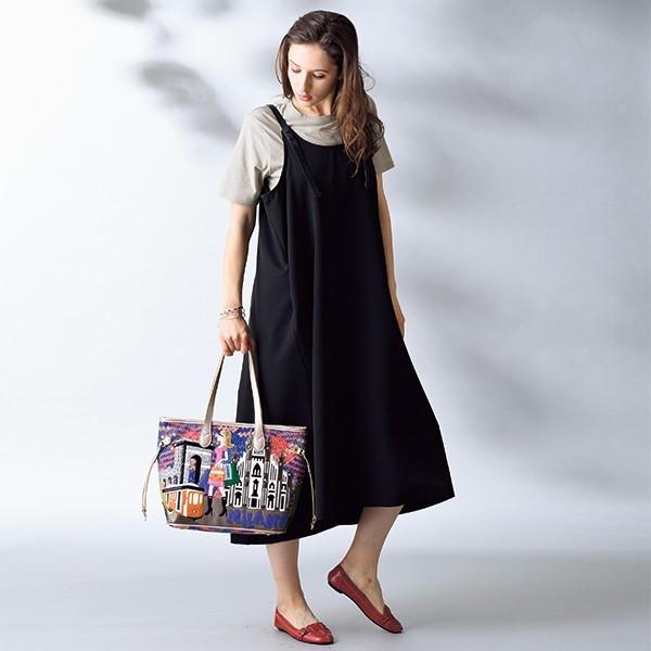 トート バッグ レディース ミラノレディ サイドストラップトートバッグ 40代 50代 60代 70代 ミセスファッション シニアファッション 鞄 京都通販 ミセスのファッション館 通販 Yahoo ショッピング