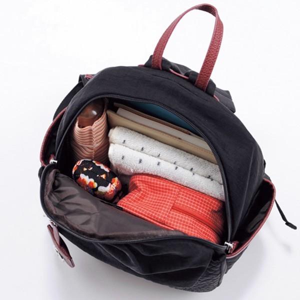 おしゃれ リュック レディース ザザ キーチャーム付配色リュック Zaza 40代 50代 60代 70代 ミセスファッション シニアファッション 鞄 京都通販 ミセスのファッション館 通販 Yahoo ショッピング