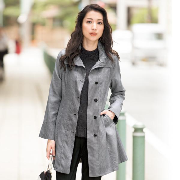 未使用》ジャケット(グレーストライプ) 13号(LL) 中古品】本革 