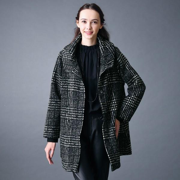 コート アウター レディース おしゃれ ミセス シニア ファッション 50