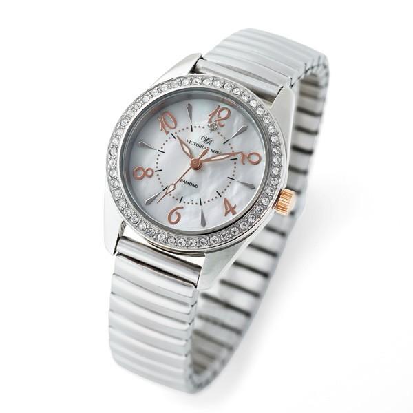 時計 ソーラー ヴィクトリアンローズ 蛇腹ソーラー天然ダイヤ宝飾ウォッチ 50代 60代 70代 80代 ミセス シニア 母の日 敬老の日 ギフト プレゼント 京都通販 ミセスのファッション館 通販 Yahoo ショッピング