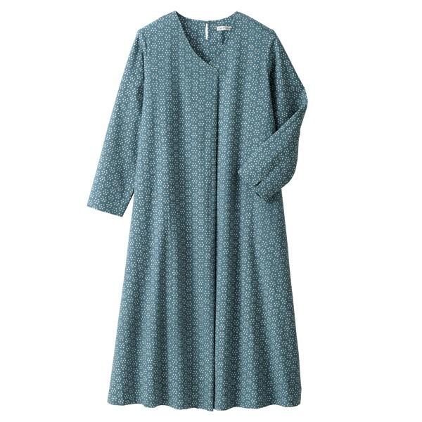 ワンピース 北欧 おしゃれ 綿100 花柄 フラワードットブロックプリントドレス 40代 50代 60代 70代 ファッション ミセス シニア レディース 婦人 服 京都通販 ミセスのファッション館 通販 Yahoo ショッピング