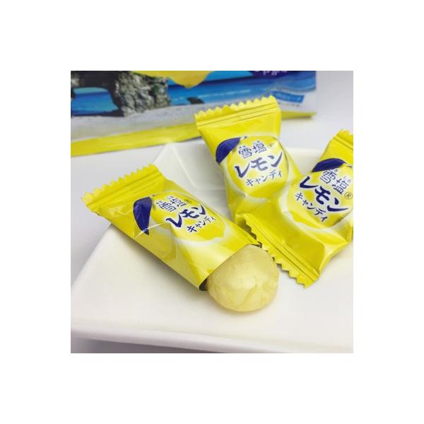 雪塩レモンキャンディ80g ３袋セット 沖縄 飴 雪塩 宮古島 お土産 熱中