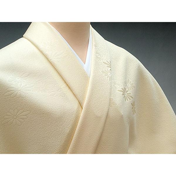 色無地 菊唐草 菊菱 紋意匠 錦彩織 宮古 朱・緋色 反物 正絹 O021 色無地 菊文 浅黄 : 色無地着物専門 みやこさかえ - 通販 - Yahoo