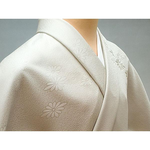 色無地 菊文 ローズグレー : 色無地着物専門 みやこさかえ - 通販