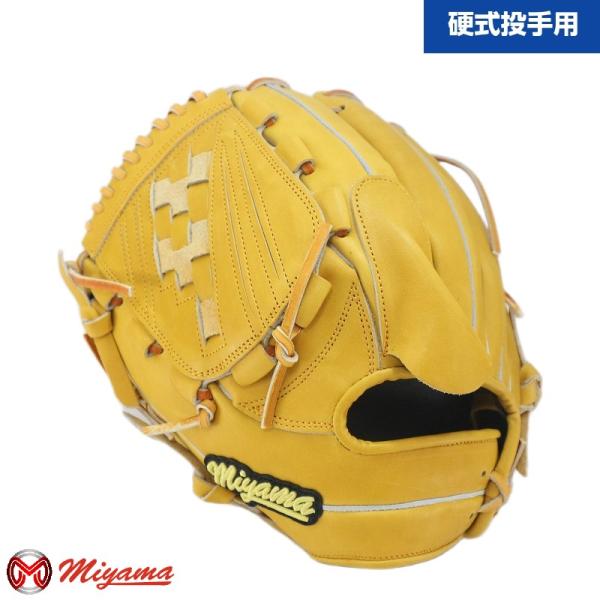 軟式 硬式 兼用グローブ ミヤマ miyama264 野球 グローブ 投手用