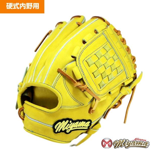 miyama ミヤマ　内野用　硬式兼軟式グローブ ミヤマ miyama55 硬式 野球 グラブ グローブ 内野用 右投げ セカンド