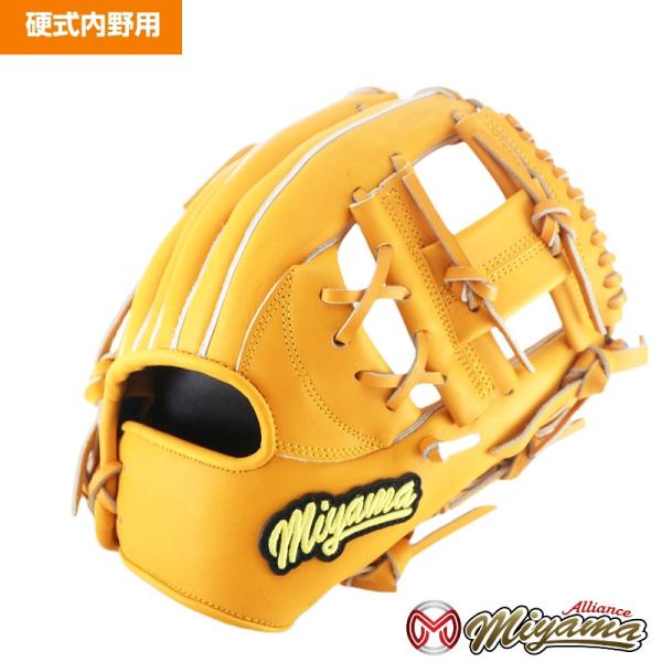 miyama ミヤマ　内野用　硬式兼軟式グローブ ミヤマ miyama 硬式 野球 グラブ グローブ 内野用 右投げ セカンド