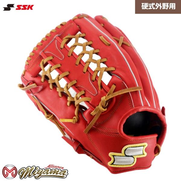 ssk 硬式用 外野手用グラブ エスエスケイ（スポーツ用品） SSK SSK407 エスエスケイ 外野用 硬式