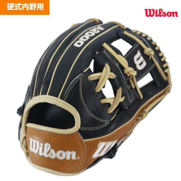 Wilson A2000 1787 硬式内野手用グラブ キャメル×ブラック Wilson（ウイルソン） 2024 ウィルソン A2000 1787SC 11.75インチ 内