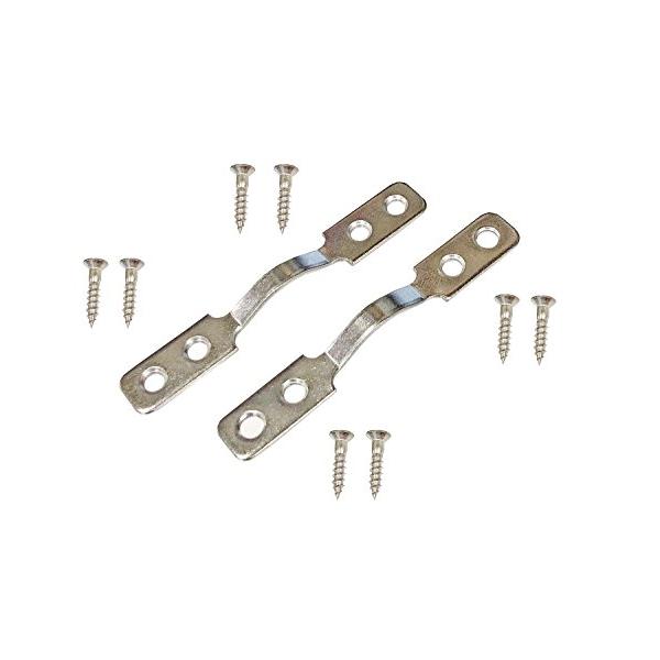 他サイト： 福井金属工芸 額縁を壁に掛ける際に使う金具 ステンレス板吊 大 F-0187の商品画像