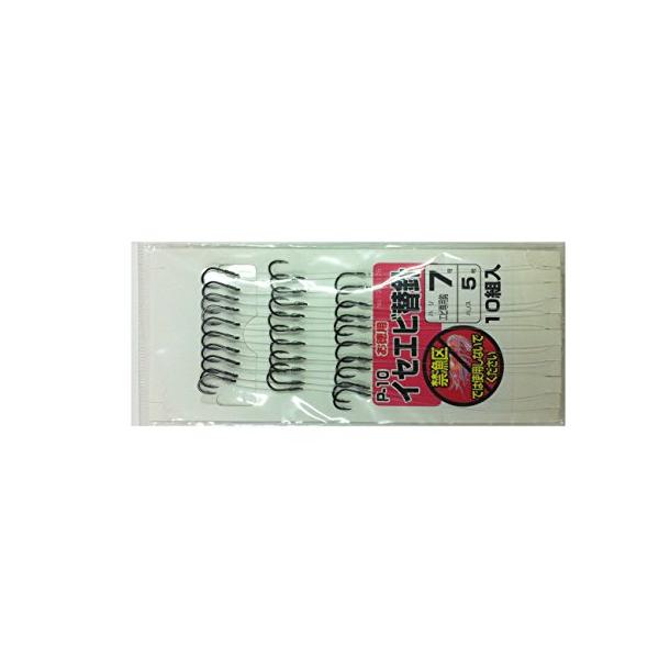 イセエビ替針 （針）8号‐（ハリス）6号 お徳用10組入 10枚セット イセエビ替針 （針）8号‐（ハリス）6号 お徳用10組入5枚