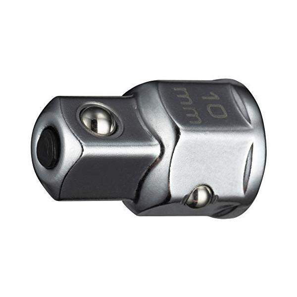 サイズ：RA2:差込角:6.35mm(1/4")ラチェットめがねレンチ適応サイズ:10mm差込角:6.35mm寸法(D1):11mm、(L1):7mm、(L):18mm生産国:日本